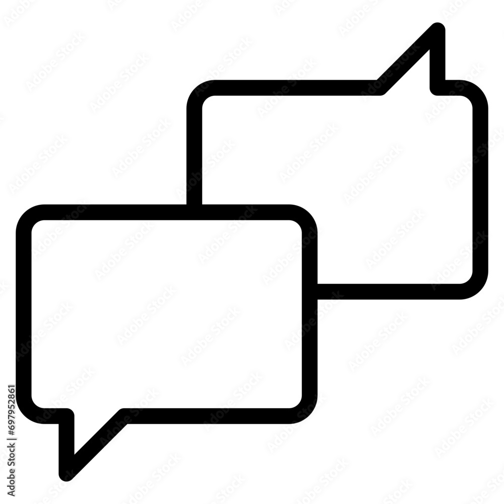 Obraz premium dialogue, speech bubble