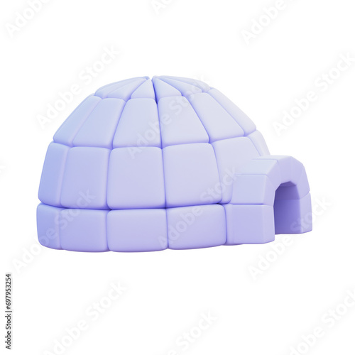 Igloo 3D Graphic Image