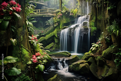 waterfall in the forest