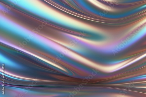 horizontal abstract pastel holographic texture design for pattern and background