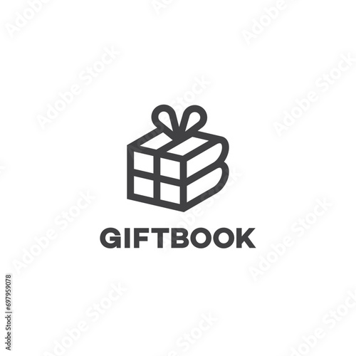 Gift and book logo