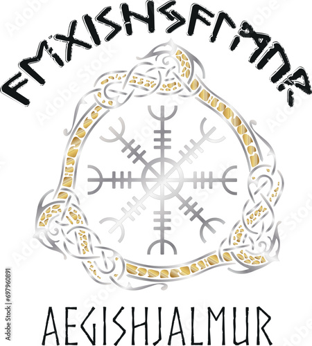 Aegishjalmur the ancient norse symbol
