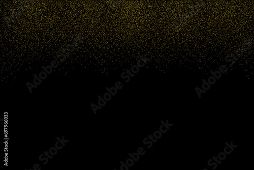 Wallpaper Mural Abstract falling golden lights. Magic gold dust and glare. Festive Christmas background. Golden Rain. Vector illustration Torontodigital.ca