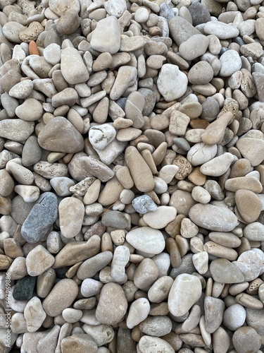 Sea stone on beach for background
