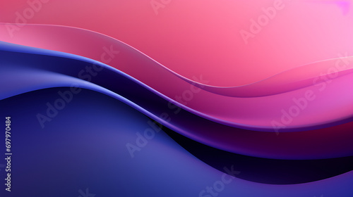 blue and pink abstract background with curves
