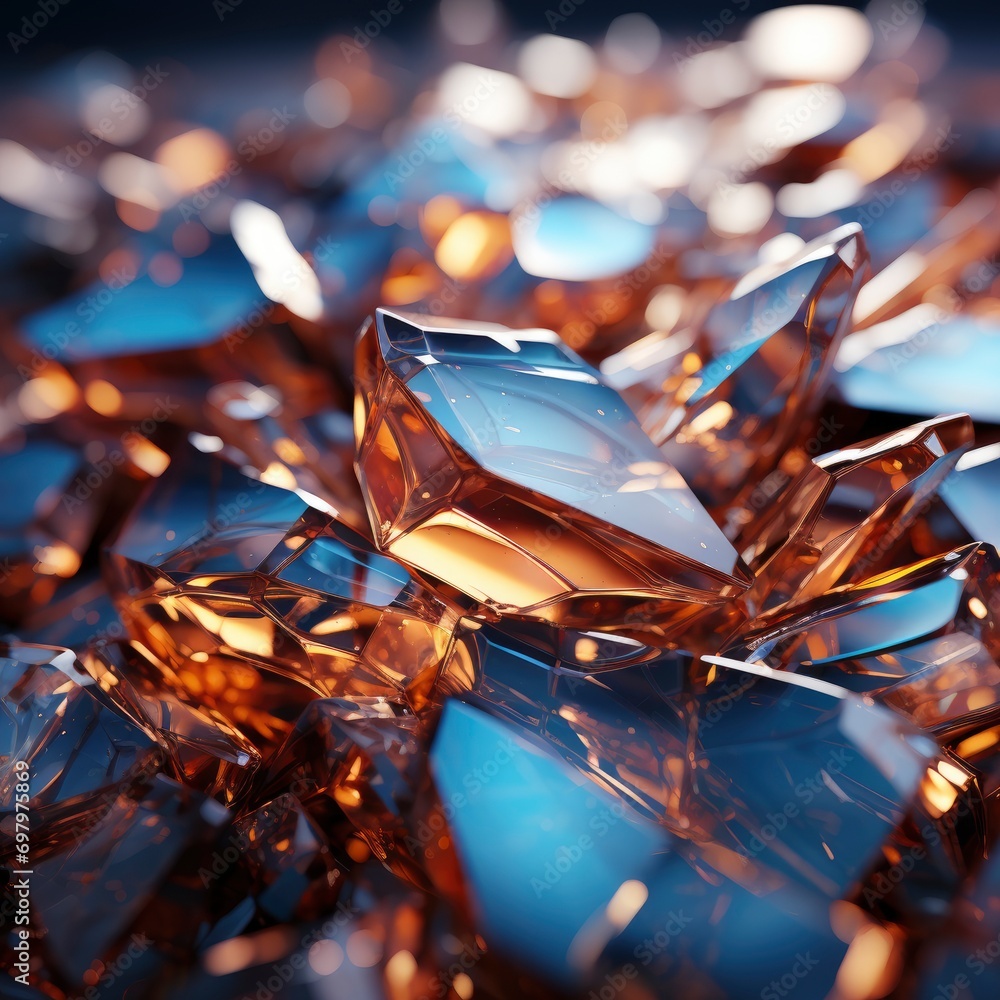 Abstract Background Closeup Shot Glossy Crystal On White Background, Illustrations Images Abstract Background Closeup Shot Glossy Crystal On White Background, Illustrations Images