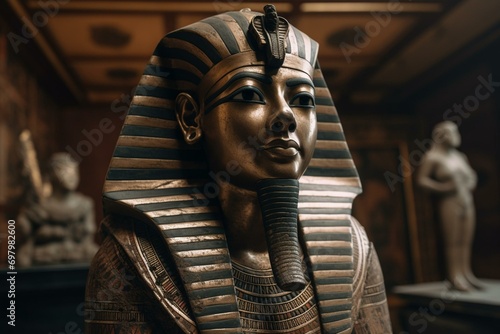 Pharaon in Egypt. Generative AI