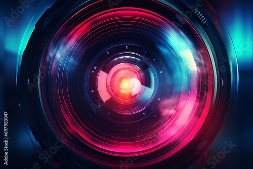 Colorful Motion Backgrounds Purple Whirl, ai generative