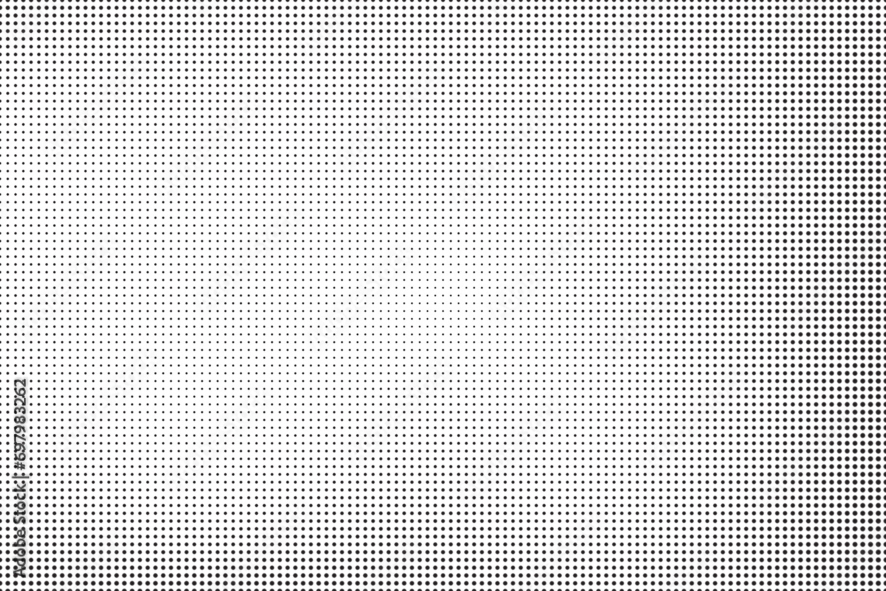Halftone vector background. Monochrome halftone pattern. Abstract geometric dots background. Pop Art comic gradient black white texture. Design for presentation banner, poster, flyer, business card. Halftone vector background. Monochrome halftone pattern. Abstract geometric dots background. Pop Art comic gradient black white texture. Design for presentation banner, poster, flyer, business card.