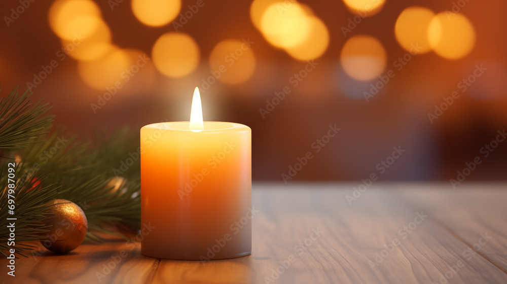 Burning candles on a beautiful and warm background picture
Burning candles on a beautiful and warm background picture