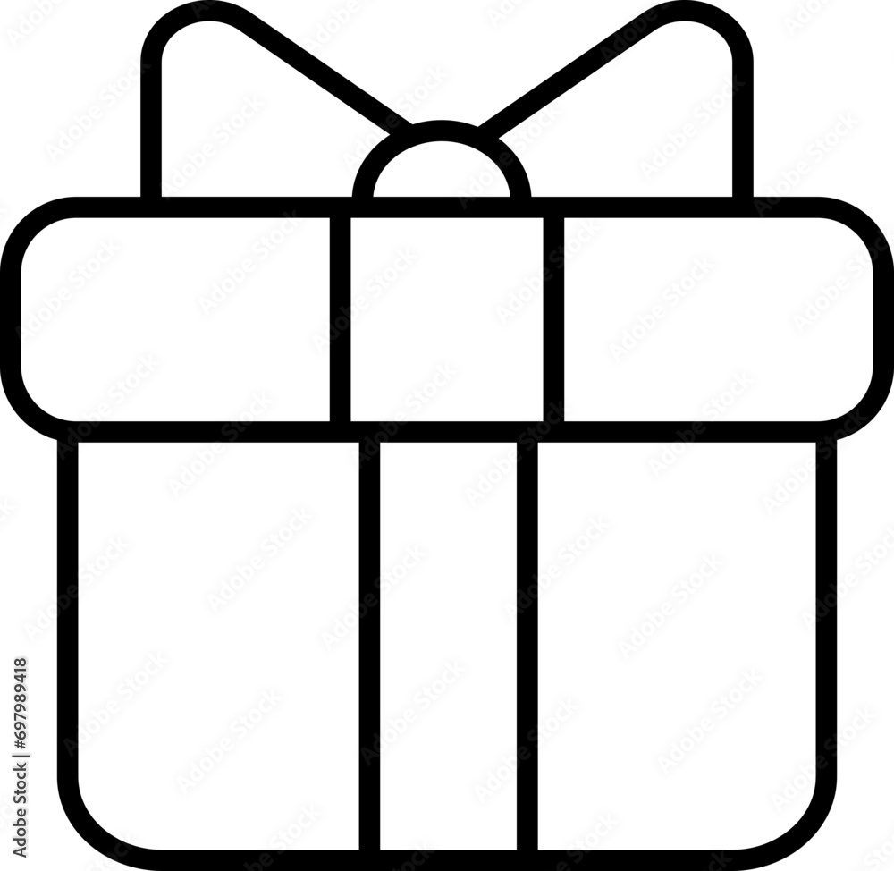 Christmas gift element vector Christmas gift element vector