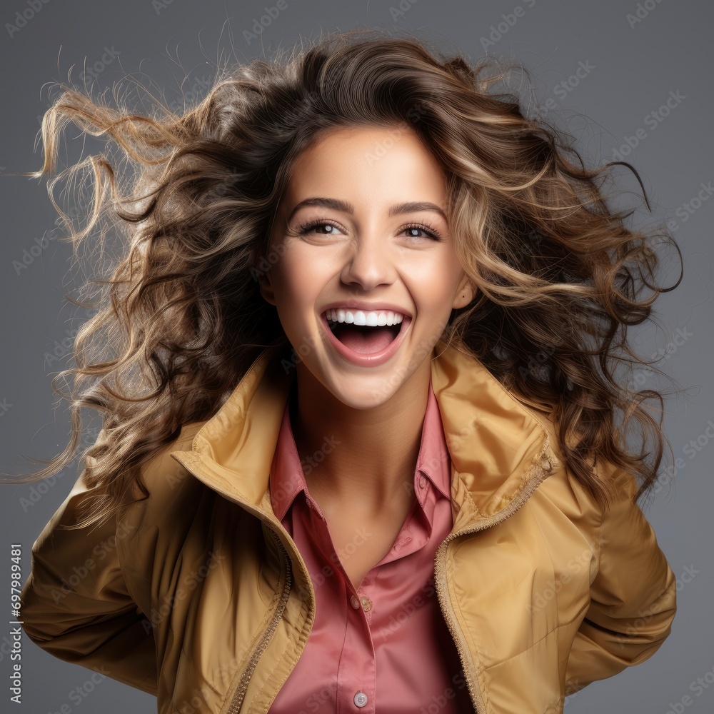 Young Smiling Happy Fun Cheerful Successful On White Background, Illustrations Images Young Smiling Happy Fun Cheerful Successful On White Background, Illustrations Images
