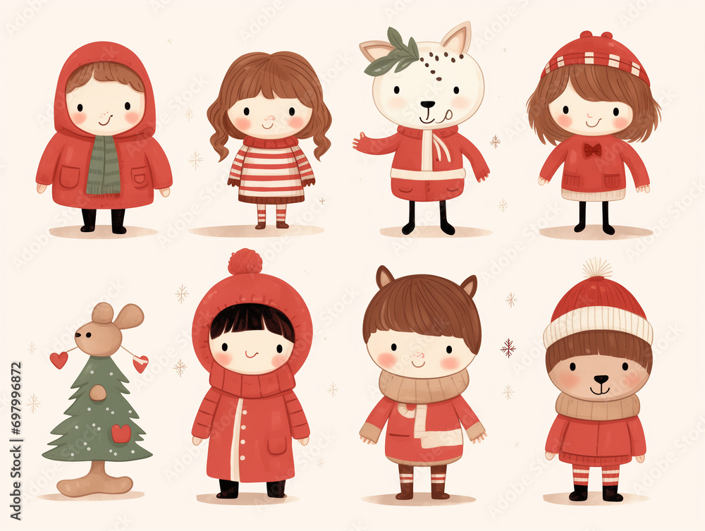 Cute Xmas illustration Cute Xmas illustration