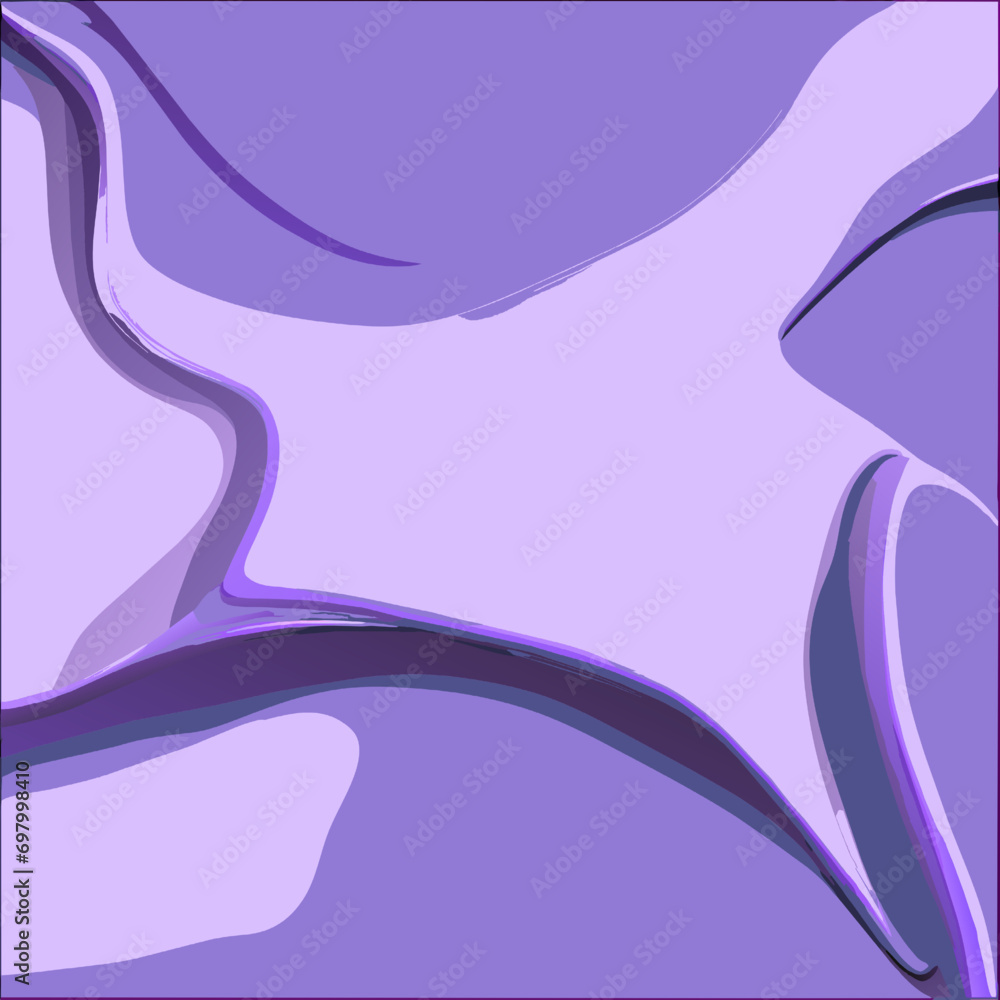 Obraz premium Purple abstract background with smooth lines. 