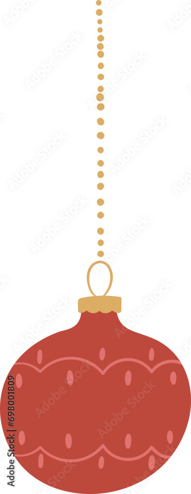Christmas bauble ball element vector Christmas bauble ball element vector
