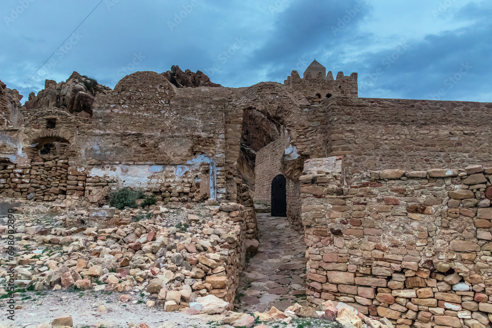 Ancient Village Zriba Olia, of Berber Origin in Zaghouan, Tunisia