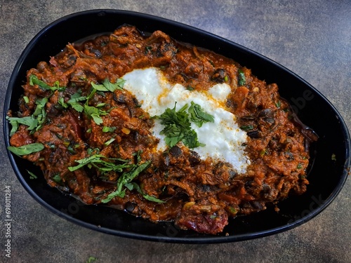 Ker Sangri ki Sabzi, a traditional dish of Rajasthan, India  photo