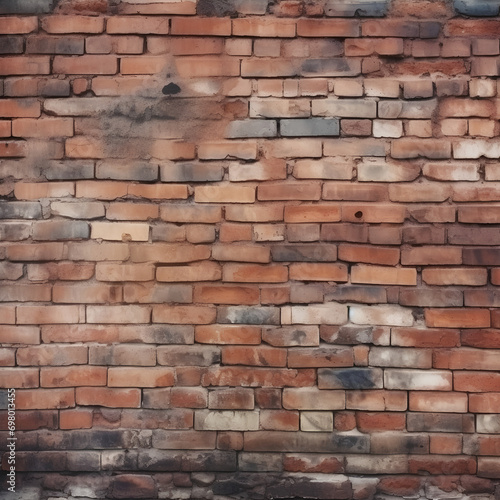 Brick wall. old vintage brick wall pattern. Red brick wall, PNG, 300 DPI