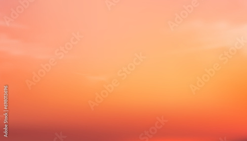 Sunset Sky Background,Sunrise cloud Orange,Yellow,Pink in morning Summer,Vector sunny Autumn,Nature landscape field in evening.Winter sunlight,cartoon illustration Horizon Spring sundown by Sea Beach photo