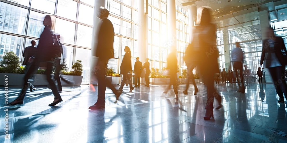 custom made wallpaper toronto digitalUrban rush hour. Dynamic image captures bustling activity of urban life during rush hour. Diverse crowd of people is in constant motion creating sense of energy and urgency