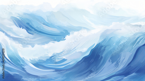 illustrator background wave full frame watercolor