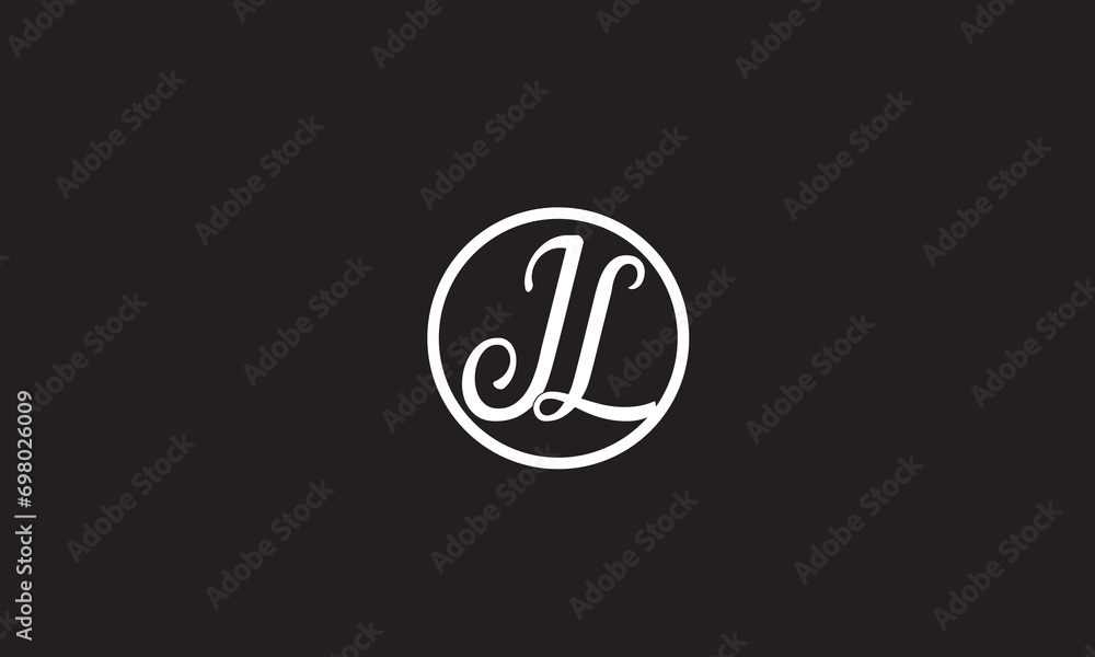 JL, LJ , J , L , Abstract Letters Logo Monogram JL, LJ , J , L , Abstract Letters Logo Monogram