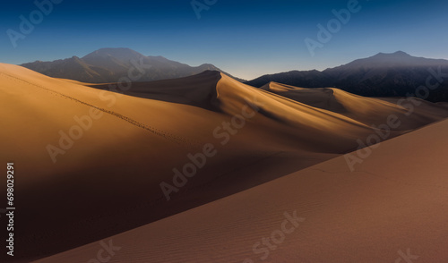 Fototapeta Naklejka Na Ścianę i Meble -  Sand dunes in Great Sand Dunes National Park