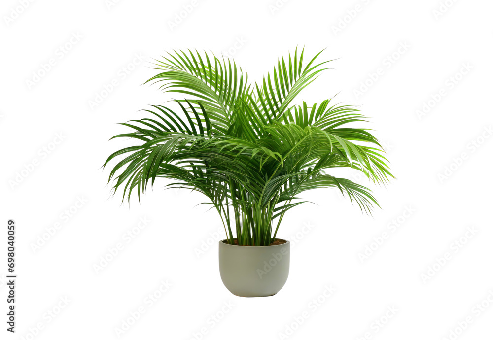 palm tree in a pot