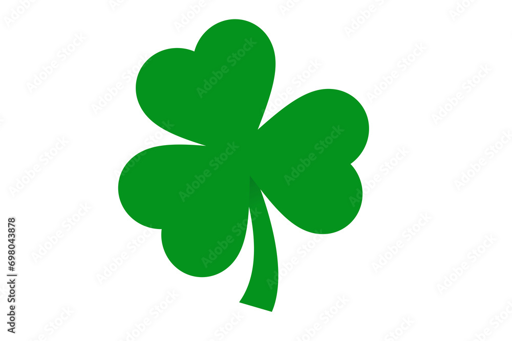 Shamrock vector icon on transparent background
Shamrock vector icon on transparent background