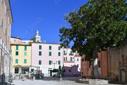 View of the Lazio town of Terracina, Italy.