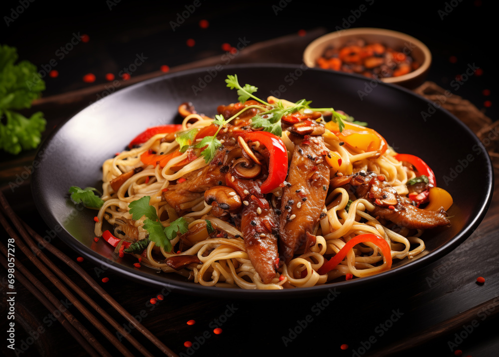 stir fried noodles with vegetables stir fried noodles with vegetables