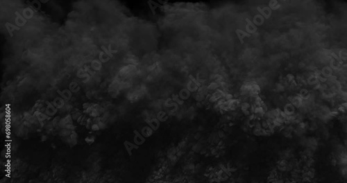 black smoke background photo