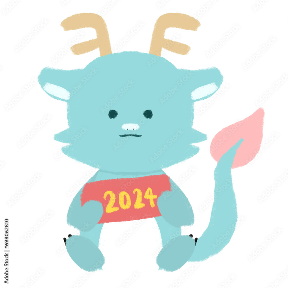 Obraz premium blue dragon 2024