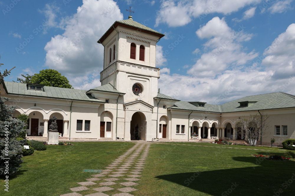 Fototapeta premium Monastery in Romania. Dealu Monastery in the city of Targoviste.