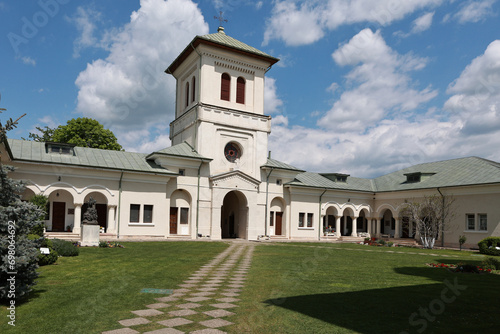 Monastery in Romania. Dealu Monastery in the city of Targoviste.