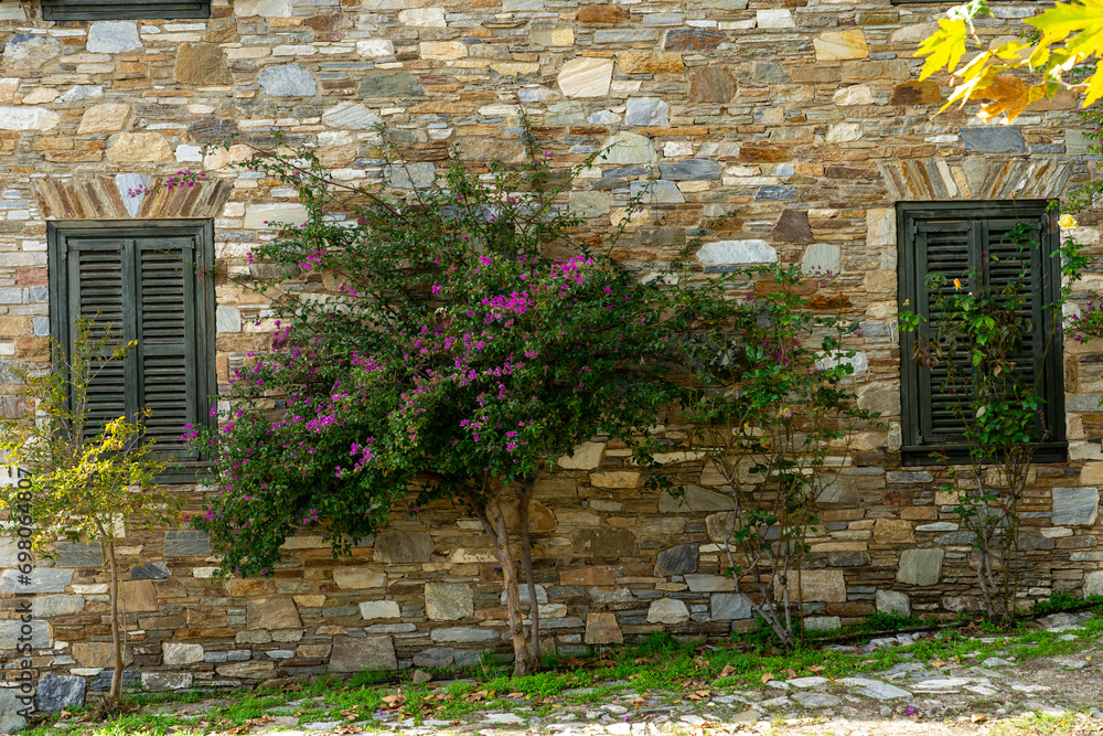 Φωτογραφία The Old Village of Doganbey in Soke District of Aydin Province and Its Stone Houses with Its Authentic Architecture