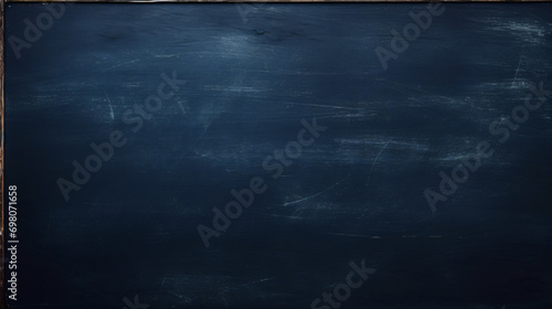 Background blackboard empty blank dark blue indigo