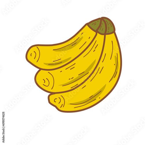 Fruit banana illustration 