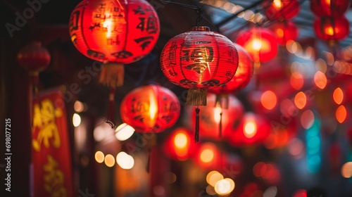 Wallpaper Mural Chinese New Year. Lanterns in chinatown Torontodigital.ca