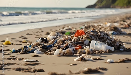 cleaning up beaches and coastal areas to protect marine ecosystems and wildlife