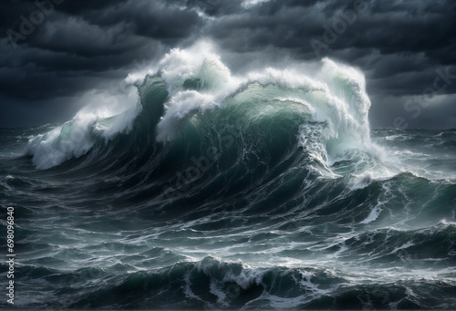 stormy sea waves © eman