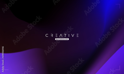 Abstract liquid gradient Background. Blue and Black Fluid Color Gradient. Design Template For ads, Banner, Poster, Cover, Web, Brochure, Wallpaper, and flyer. Vector.