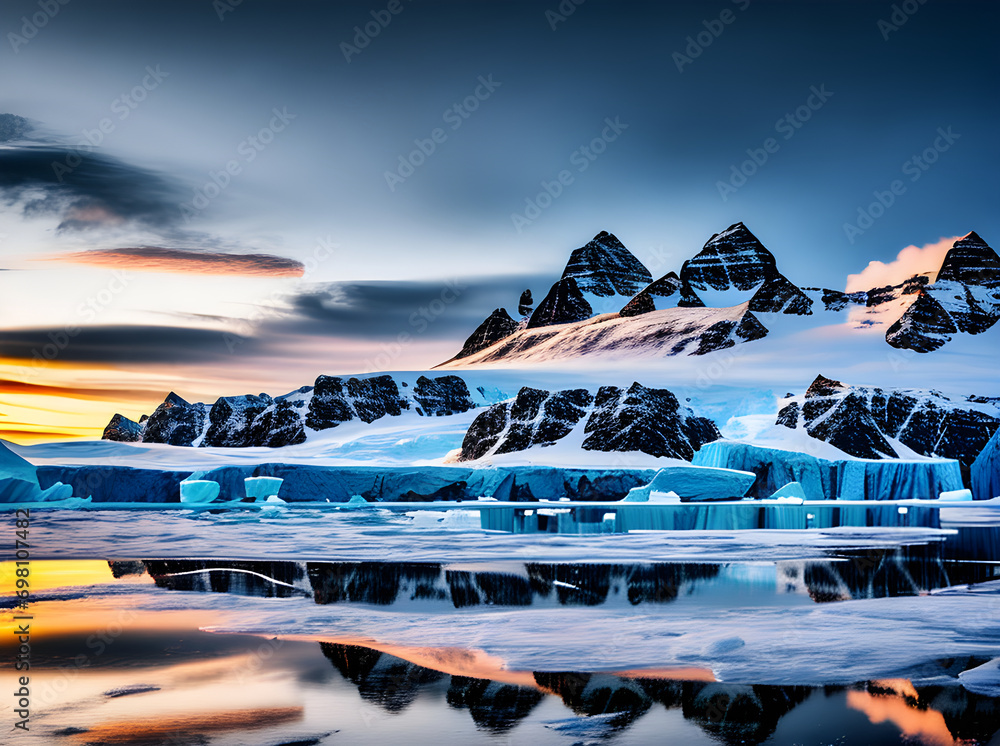 Antarctica: focused detailed high quality.