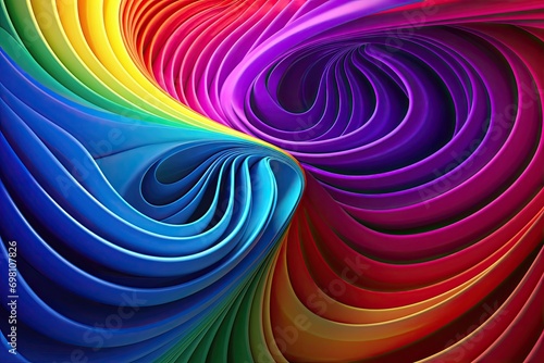 abstract colorful background generative ai