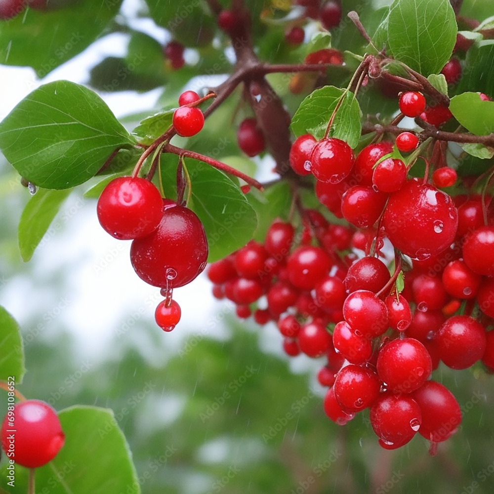 Cranberry Juice photo with Ai generative Cranberry Juice photo with Ai generative
