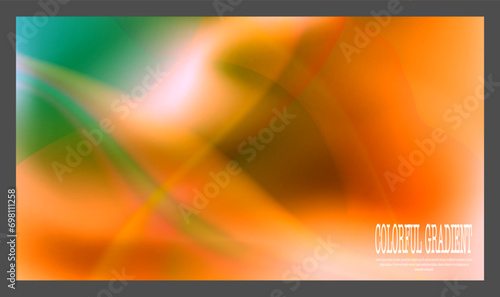 Colorful blurred background. Gradient for the template of the title page of a book, brochure or booklet. Background layout for web design, social network, interior