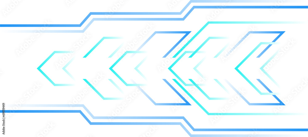 abstract tech arrows cyan gradient stripes banner futuristic background abstract tech arrows cyan gradient stripes banner futuristic background