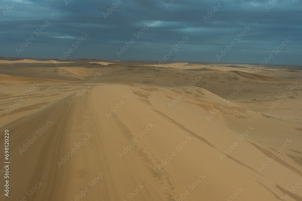 sand dunes in the desert