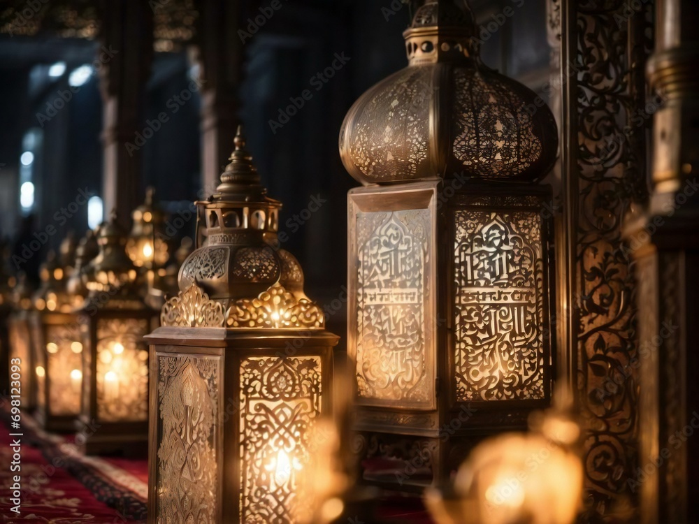 lantern lights for mosque decoration, lantern lights lined up lantern lights for mosque decoration, lantern lights lined up