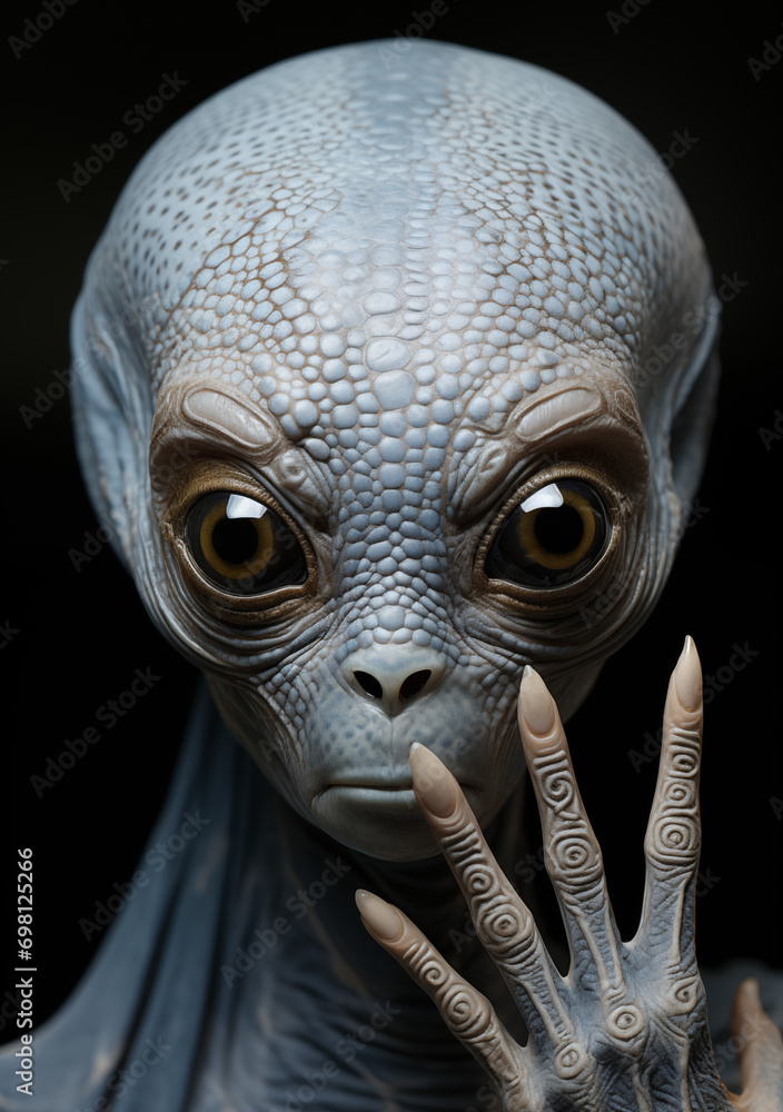 Captivating Alien Gaze: Up-Close with Golden Eyes & Textured Blue Skin - Elegance of Otherworldly Life - Ethereal Extraterrestrial - Alien Elegance in Detail. Captivating Alien Gaze: Up-Close with Golden Eyes & Textured Blue Skin - Elegance of Otherworldly Life - Ethereal Extraterrestrial - Alien Elegance in Detail.